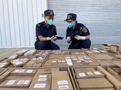 銀川海關首次查獲偽瞞報鋰電池組798個，化學品進出口風險引關注